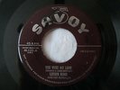 THE EMERALDS DOO WOP 45 ON SAVOY 1131 YOU WERE MY LOVE