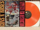 Guns N Roses Appetite For Destruction Orange Vinyl LP Album Ex/Ex
