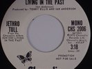 JETHRO TULL: Living in the Past CHRYSALIS ’72 Mono Stereo DJ PROMO Prog 45 NM-