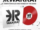 Wakrat - S/T LTD Signed Red Stencil LP Rage Against The Machine Audioslave