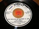 DAVE ATKINS - THE BALLAD OF ROBERT E.LEE  / LISTEN - ROCK AND ROLL