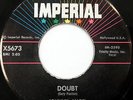 JOHNNY ANGEL doowop 45 Doubt  Falling Teardrops STRONG VG++ to M- IMPERIAL DM556
