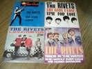 4 SINGLES  THE RIVETS  /  L-O-V-E / WADE IN THE WATER / NOW DECIDE / THE GIRL I