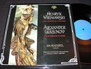 IDA HAENDEL Wieniawski & Glazunow Violin Concerto/ Czech LP 1965 SUPRAPHON 50687
