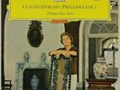 MONIQUE HAAS DEBUSSY PRELUDES VOL.1 DGG ED.1 RED STEREO TULIP SLPM 138831 NM