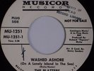 THE PLATTERS: Washed Ashore MUSICOR DJ PROMO ’67 Northern Soul 45 NM-