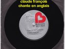 SP 45 TOURS ANGLAIS  CLAUDE FRANÇOIS CHANTE EN ANGLAIS TEARS ON THE TELEPHONE
