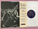 DAVID OISTRAKH & FOURNIER Brahms Double ORIG Columbia 33CX 1487 UK-1950s LP NM