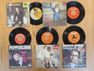 5   SINGLES   60er JAHRE   HEINZ EHRHARDT - PETER MÜLLER - CHARLES AZNAVOUR  + 1