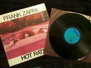 FRANK ZAPPA Hot RATS GATEFOLD LP RECORD RS6356 Blue Label Bizarre VG+ VG