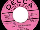 HEAR 1967 FREAKBEAT PSYCH 45 - CREATION - LIFE IS JUST BEGINNING/HOW DOES IT