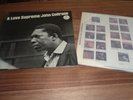 JOHN COLTRANE  A LOVE SUPREME ORIGINAL 1964 MONO IMPULSE A 77 Van Gelder stamp
