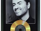 GEORGE MICHAEL - SIGNED PHOTOGRAPH....WITH YOUR CHOICE OF GOLD DISC Faith.....