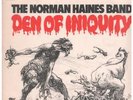 NORMAN HAINES BAND Den Of Iniquity LP VINYL 7 Track Stereo Pressing Matrix -1/