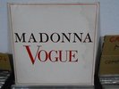 MADONNA VOGUE 1990 BRAZIL PROMO 4 TRACK 12´´ SINGLE VINYL W/PICTURE SLEEVE NM
