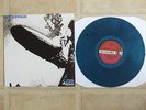 LED ZEPPELIN first vinyl blue marbled 2016....motorhead metallica acdc saxon