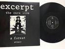 THE CURE EXCERPT LIVE A FOREST PRIMARY VINYL 12
