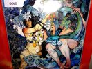 Baroness: Blue Record Gold Vinyl LP/2000. Yellow Green Blue. Maida Vale Converge