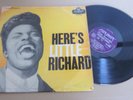 HERE'S LITTLE RICHARD ..LONDON RECORDS  HA- C 2055..PRINTED IN ENGLAND
