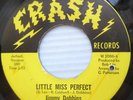 JIMMY DOBBINS killer northern soul 45 LITTLE MISS PERFECT WHAT IS LOVE vg+ F1768