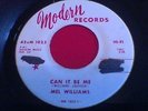 Mel Williams: Can it be me/Jet set: Modern m1023
