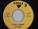 1974 LEE FIELDS FUNKY SCREW / THE BULL IS COMING 45 ANGLE 3 RECORDS 1004