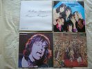ROLLING STONES X 4 LP(Beggars Banquet,Through past.,Milestones,only rock n roll)