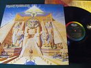 Iron Maiden  Powerslave  Near Mint  textured 1984 CANADA Capitol SJ-12321 inner