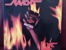 Raven Live At The Inferno 2 LP Records 1984 Gatefold EX+ Megaforce MRI 969