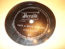 Little Walter Herald 403 78 RPM Just Keep Lovin' Her Take a Walk With Me 1953 G