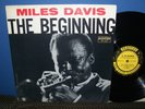 MILES DAVIS The Beginning PRESTIGE 7221 Mono LP RVG yellow / black Bergenfield