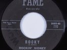 R&B 45 ROCKIN' SIDNEY Rocky FAME HEAR