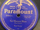 Paramount 20364 FAT MAMMA BLUES Boyd Senter  1924 78 rpm VG+/E-