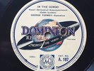 GEORGE FORMBY - ‘IN THE CONGO’ VERY RARE 1929 DOMINION 78