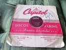 GENE VINCENT BLUE CAPS JEZEBEL  BE BOP A LULA ROCK 50' 78 RPM BRAZIL Rockabilly