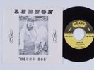 Rock Beatles 45 JOHN LENNON/PAUL MCCARTNEY Hound Dog HEAVY picture sleeve