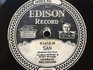 JAZZ: GEORGIA MELODIANS - ‘SAN’ 1924 EDISON RECORD 51412