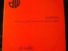 Rubba- In Motion - Music De Wolfe LP Ex 1980 DWS/LP 3428 Electronic