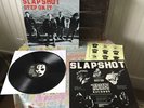 Slapshot Step On It LP RARE 1ST PRESS 1988 Taang  Record SSD Negative FX Judge