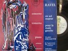 RAVEL, PIANO CTOS, VLADO PERLEMUTER, HORENSTEIN, FRENCH VOX PL 9220, VG/EX