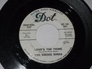 45 rpm THE SMOKE RINGS loves the thing DOT 16975 PROMO nice SEE PICS