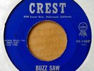 THE GEE CEES (GLEN CAMPBELL) - BUZZ SAW b/w ANNIE HAD A PARTY - CREST 45 INSTRO