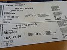 The Toy Dolls 2 Karten Nürnberg