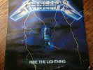 Metallica   Ride The Lightning Original Megaforce no Barcode 1984
