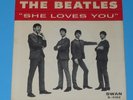 The Beatles She Loves You b/w I’ll Get You Swan Picture Sleeve & 45 RPM Record