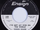 R&B Rocker/Blues 45 CHARLES WALKER I've Got My Eyes On The World ENSIGN VG++HEAR