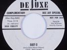 R&B Rocker/Doo Wop 45 OTIS WILLIAMS Baby-O DELUXE VG+ HEAR