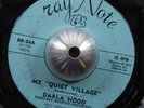 DARLA HOODS my quiet village / red dress 45 RAYNOTE – exotica popcorn jazz HEAR