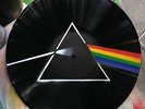 Set the best 3 painted records PINK FLOYD DARK SIDE OF THE MOON/THE WALL/HAMERS