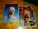 80s 2x XL (86cm) Promo Only Poster SCORPIONS Gottfried Helnwein / Austria TOP